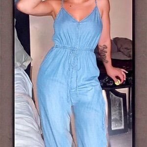 Denim jumpsuit